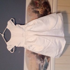 Little girls white dress